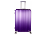 Пластиковый чемодан на колесах Hossonni фиолетовый